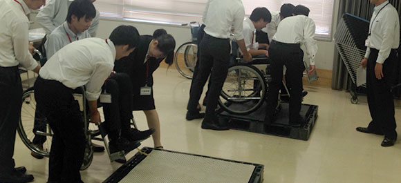 障がい者の職場環境などについて研修イメージ