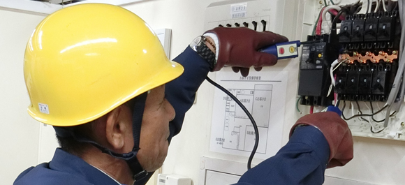 電気やガスの設備安全調査イメージ
