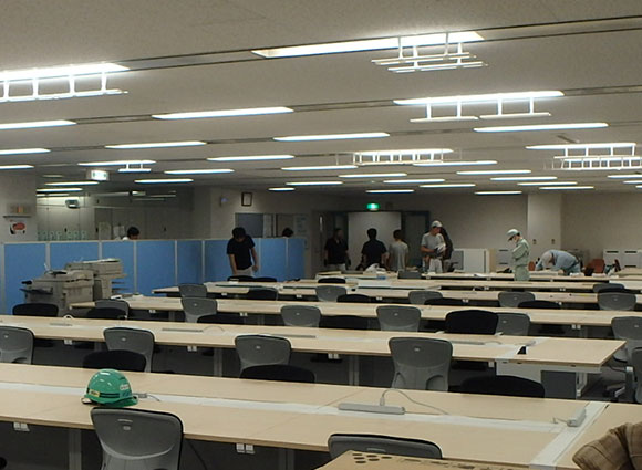OAフロアー工事
